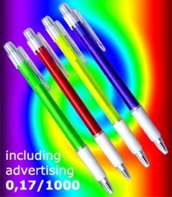 Objet publicitaire stylo pub reco