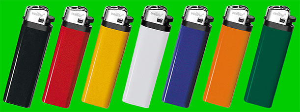 Briquets publicitaires jetables pas cher