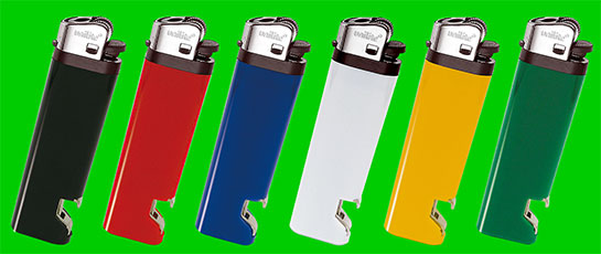 briquet d&eacute;capsuleur personnalisable