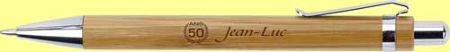 stylo en bois personnalis&eacute; pas cher