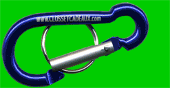 porte-clefs mousqueton publicitaire