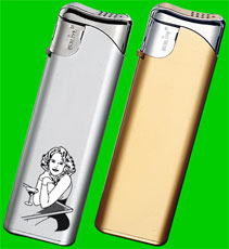 Briquet personnalis&eacute; &eacute;lectronique rechargable