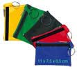 Porte-clef porte-monnaie nylon 11 x 7,5 x 0,5 cm